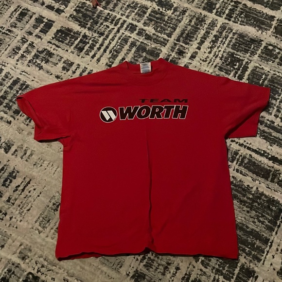 Tops - Red Cotton T-shirt